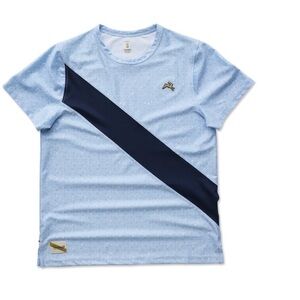 NWT Tracksmith Van Cortlandt Hare Print Running Tee